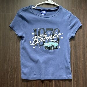 Ford Kids Blue Bronco Graphic Tee